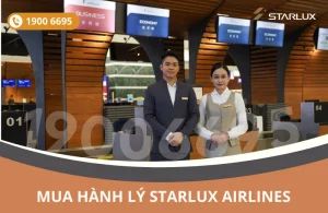 Mua thêm hành lý STRARLUX Airlines